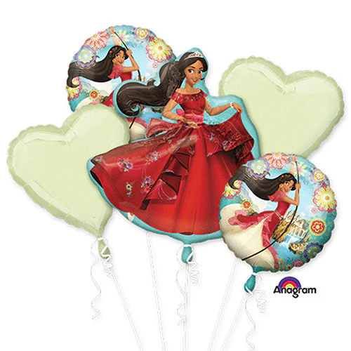 Disney Elena of Avalor foil balloon bouquet