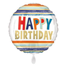 18 inch Anagram Colorful Foil Balloon