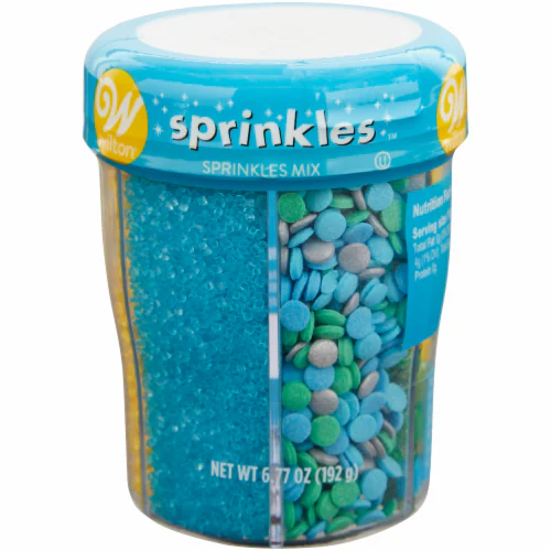 Wilton Sprinkles mix blue/green