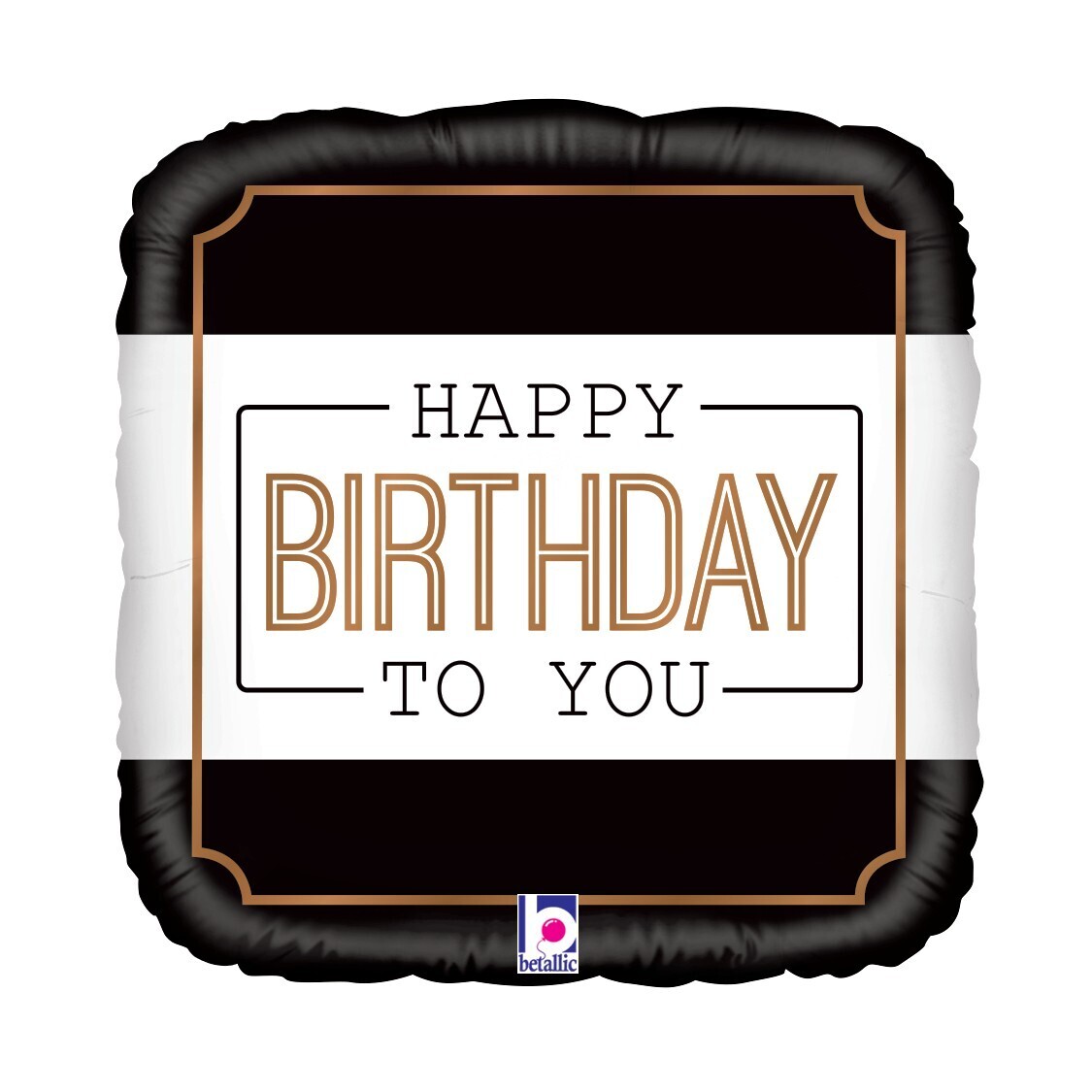 18 inch Happy Birthday To You Foil Balloon