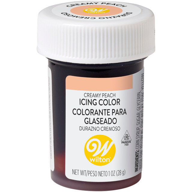 Wilton Creamy Peach Icing Color