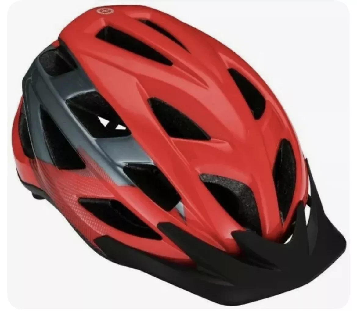 Schwinn Adult Bike Helmet 14t Red/Grey