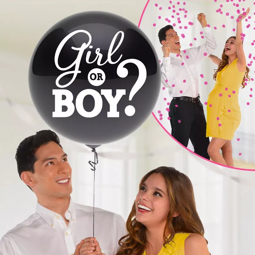Gender Reveal balloon Girl
