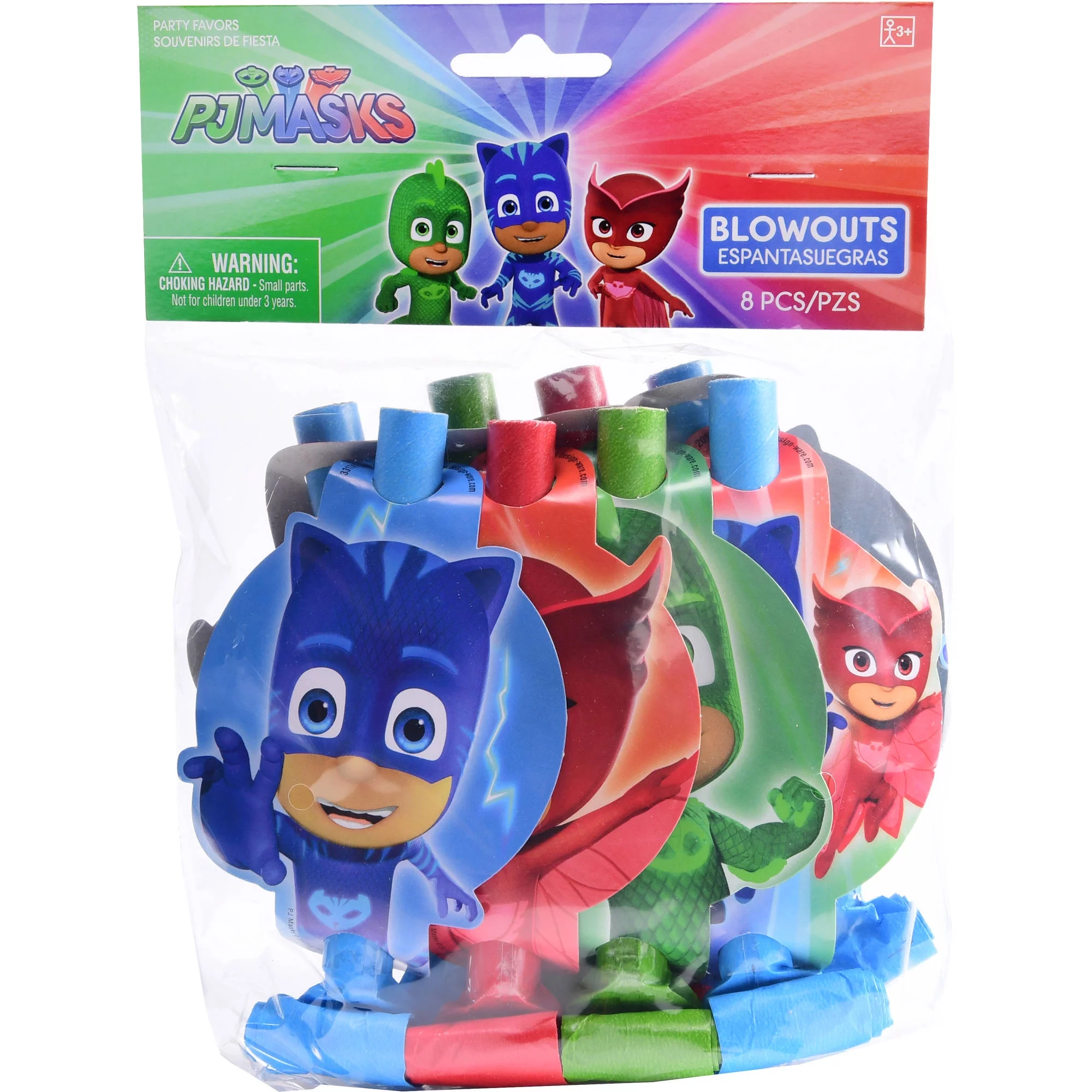 Pj mask Blowouts 8 pieces