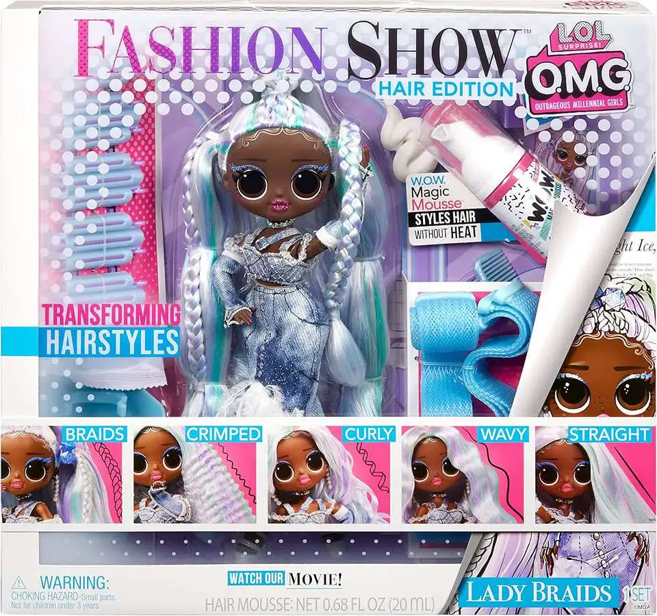 LOL Surprise OMG Fashion Show Hair Edition Lady B