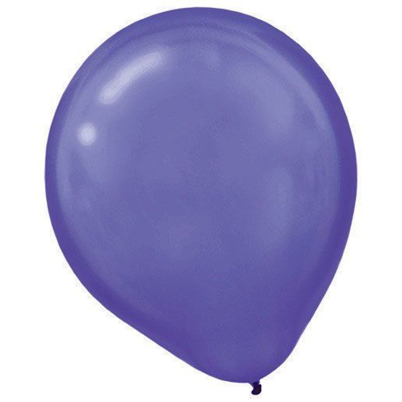 New Purple 12in-72ct Latex Pearlized Balloon