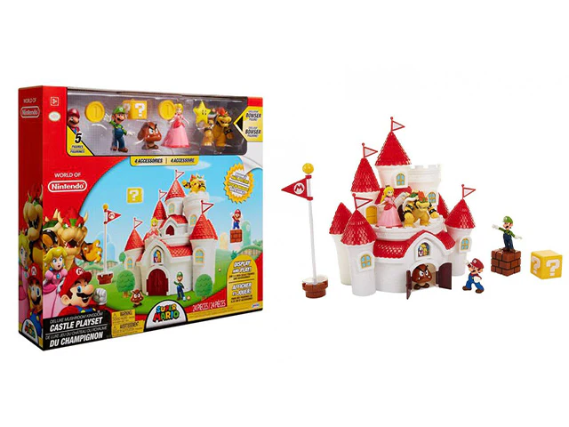 Supermario deluxe mushroom playset