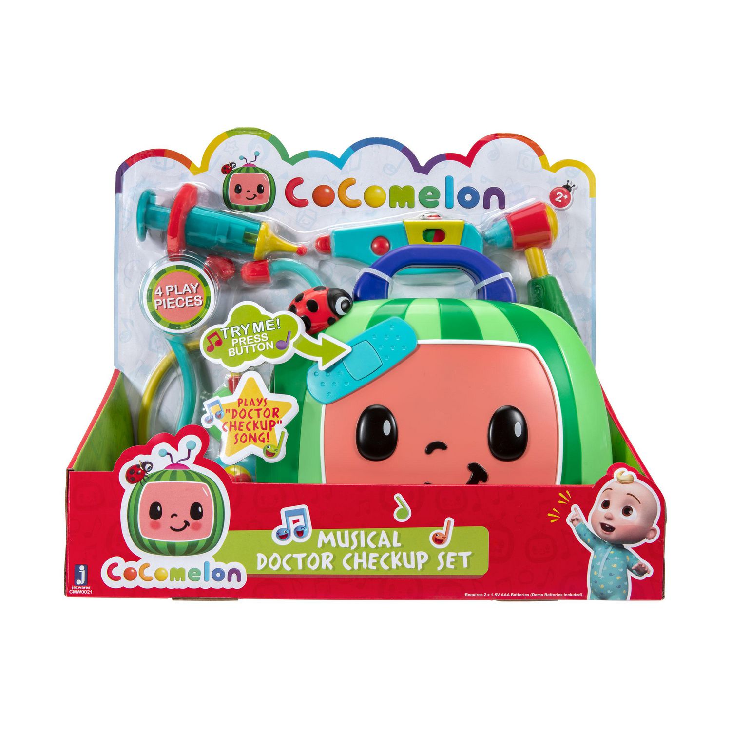 Cocomelon Musical Doctor Checkup Set