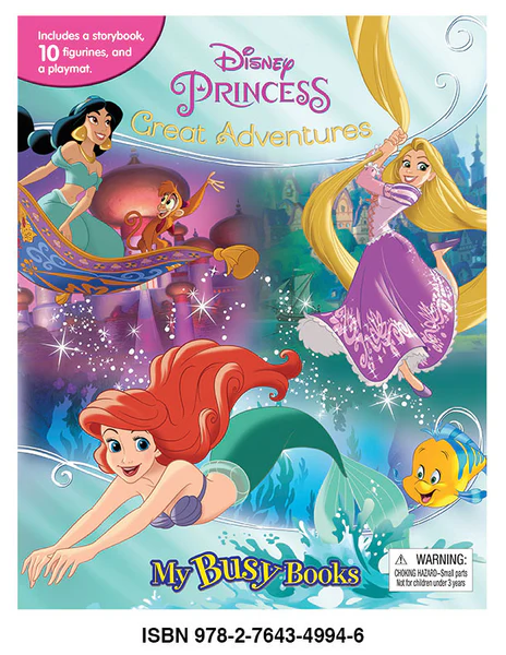 My Busy Book Disney Princess Great Adventure Story