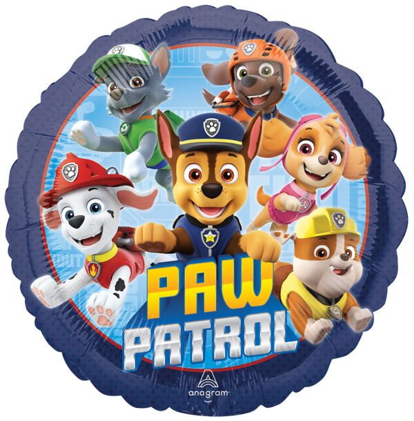 Paw patrol foil balloon