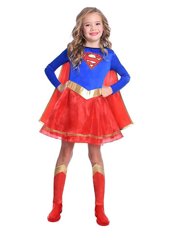 Girls Modern Hero DC Supergirl Costume