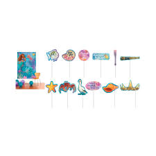 The little Mermaid Backdrop with props