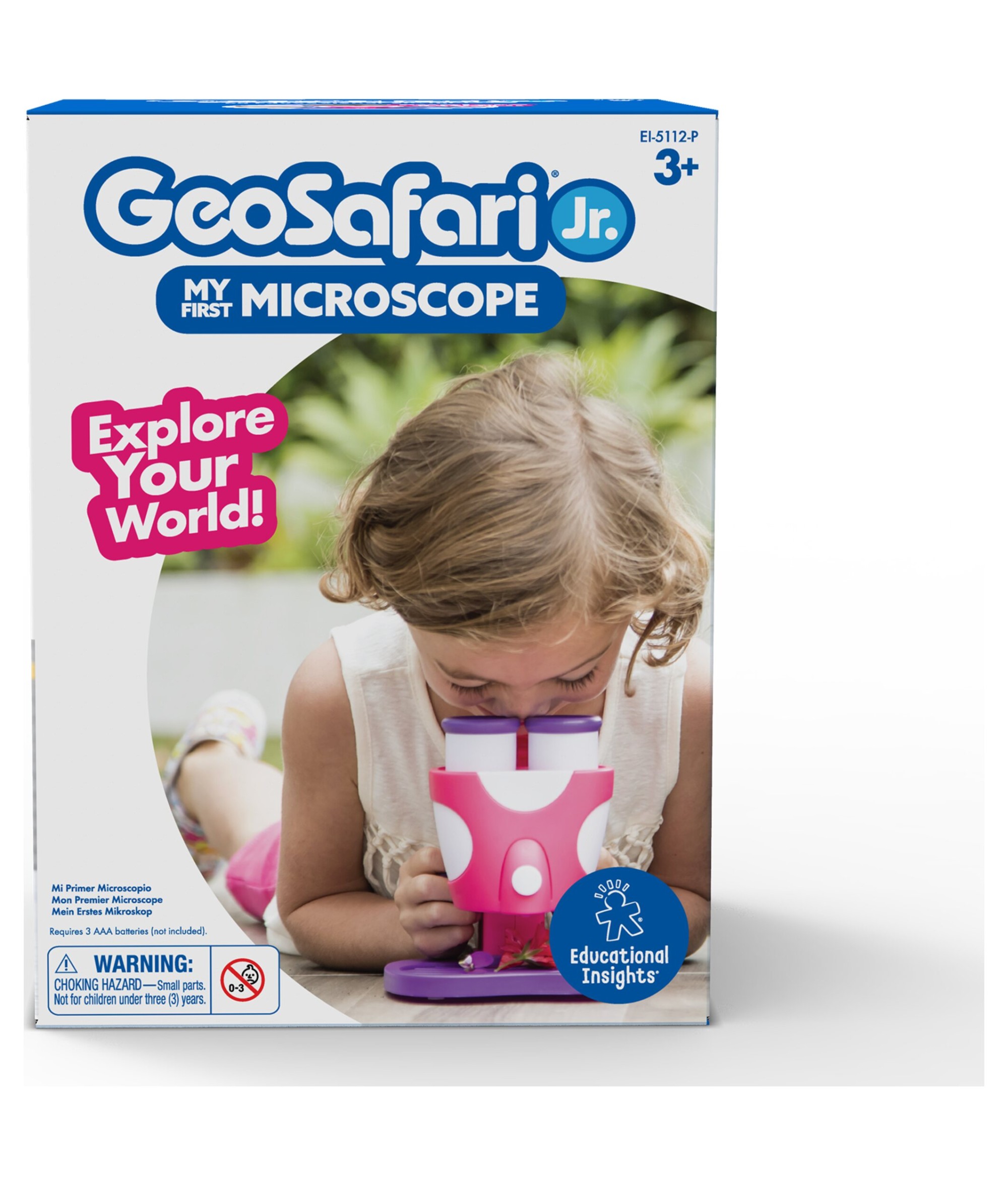 Geosafari jr My first microscope pink