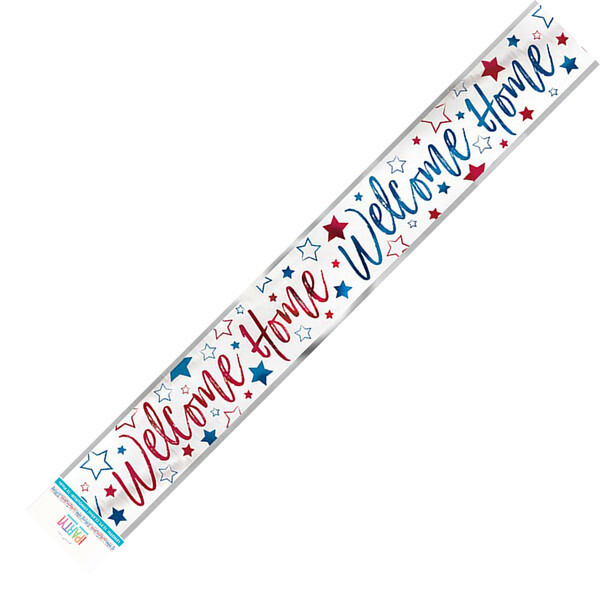 Welcome Home Party Foil Banners