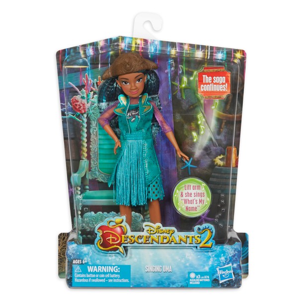 Disney Descendants Singing Uma Doll