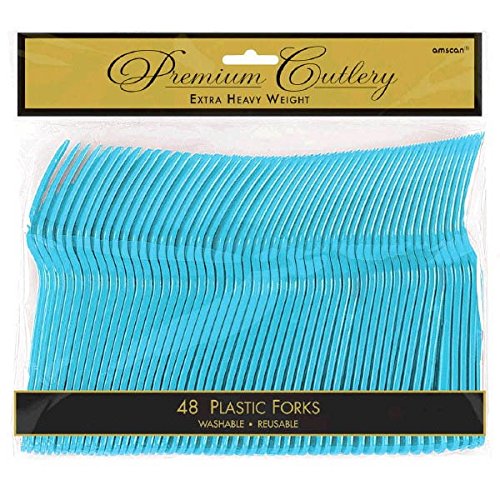 Forks 50ct Caribbean Blue