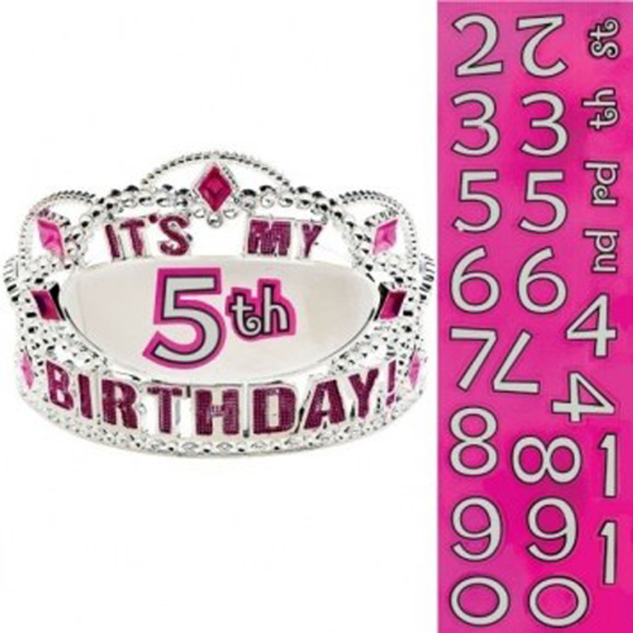 Happy Birthday Celebration Tiara (1ct)