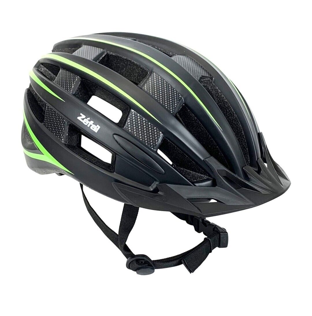 Zefal light up helmet 14t Black / Green