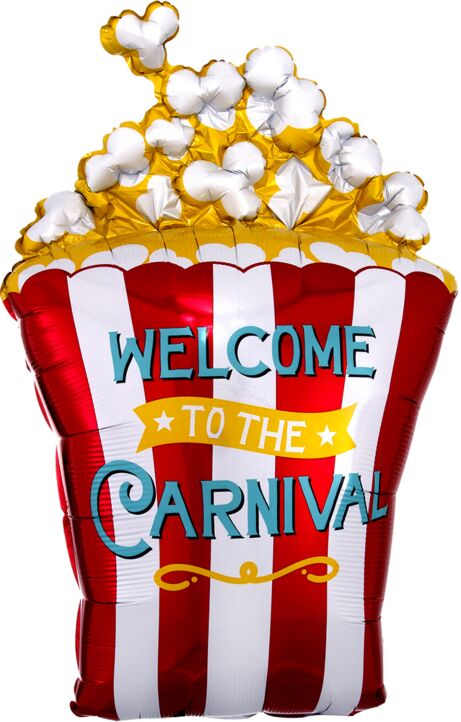 Welcome to the carnival foil balloon