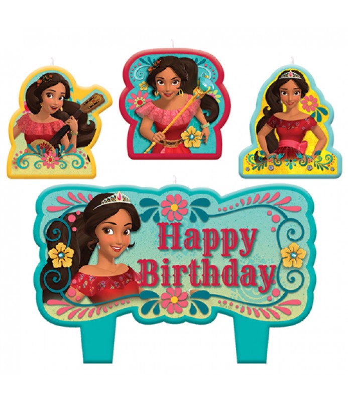 Elena Avalor birthday candle set 4pcs