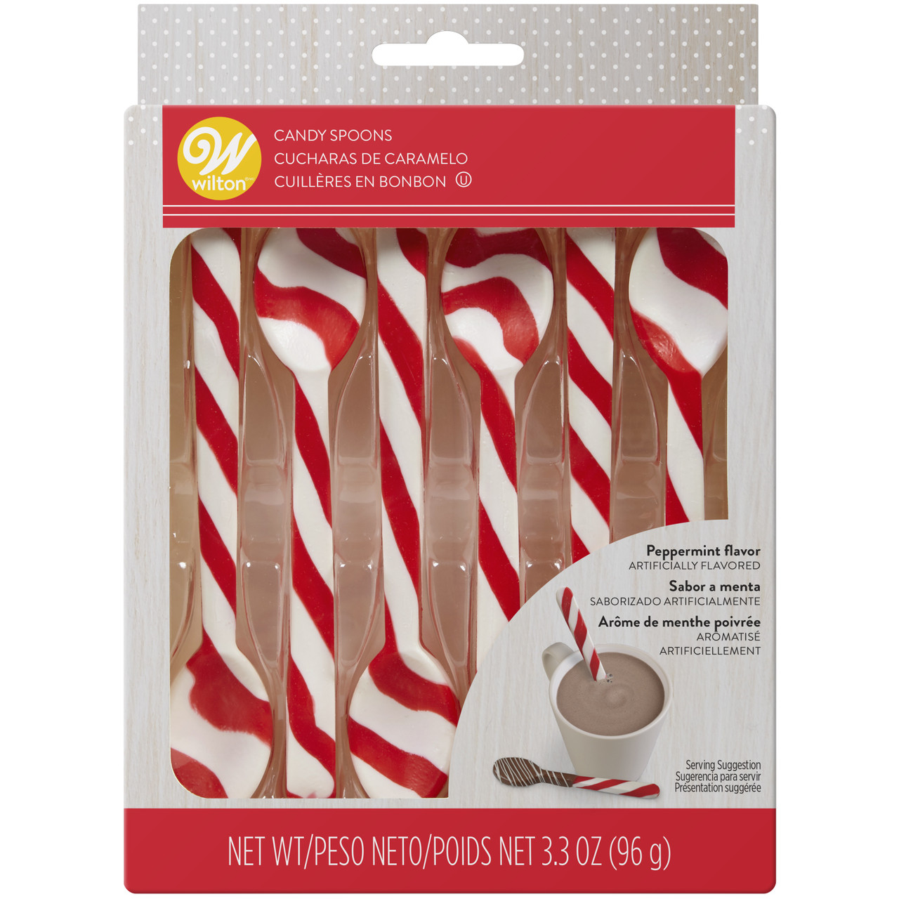 Peppermint Candy Spoon 6ct