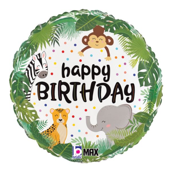 Happy Birthday Foil Balloons