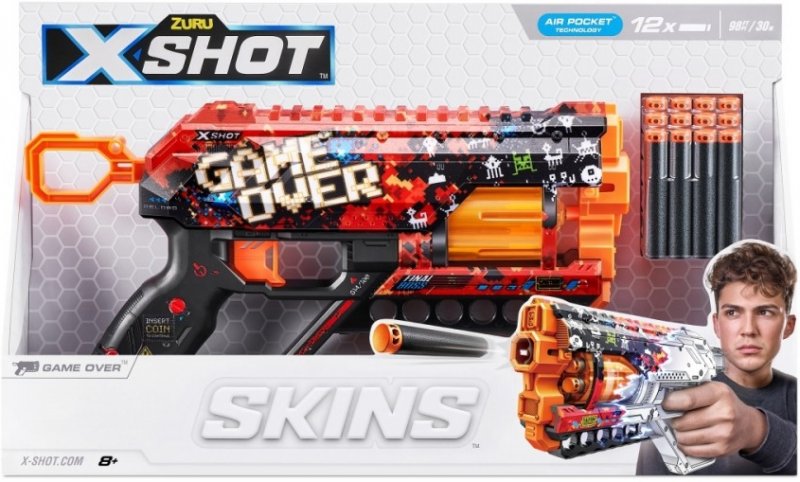 XShot Skins Griefer Game Over Blaster
