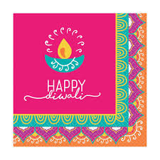 Diwali beverage napkins