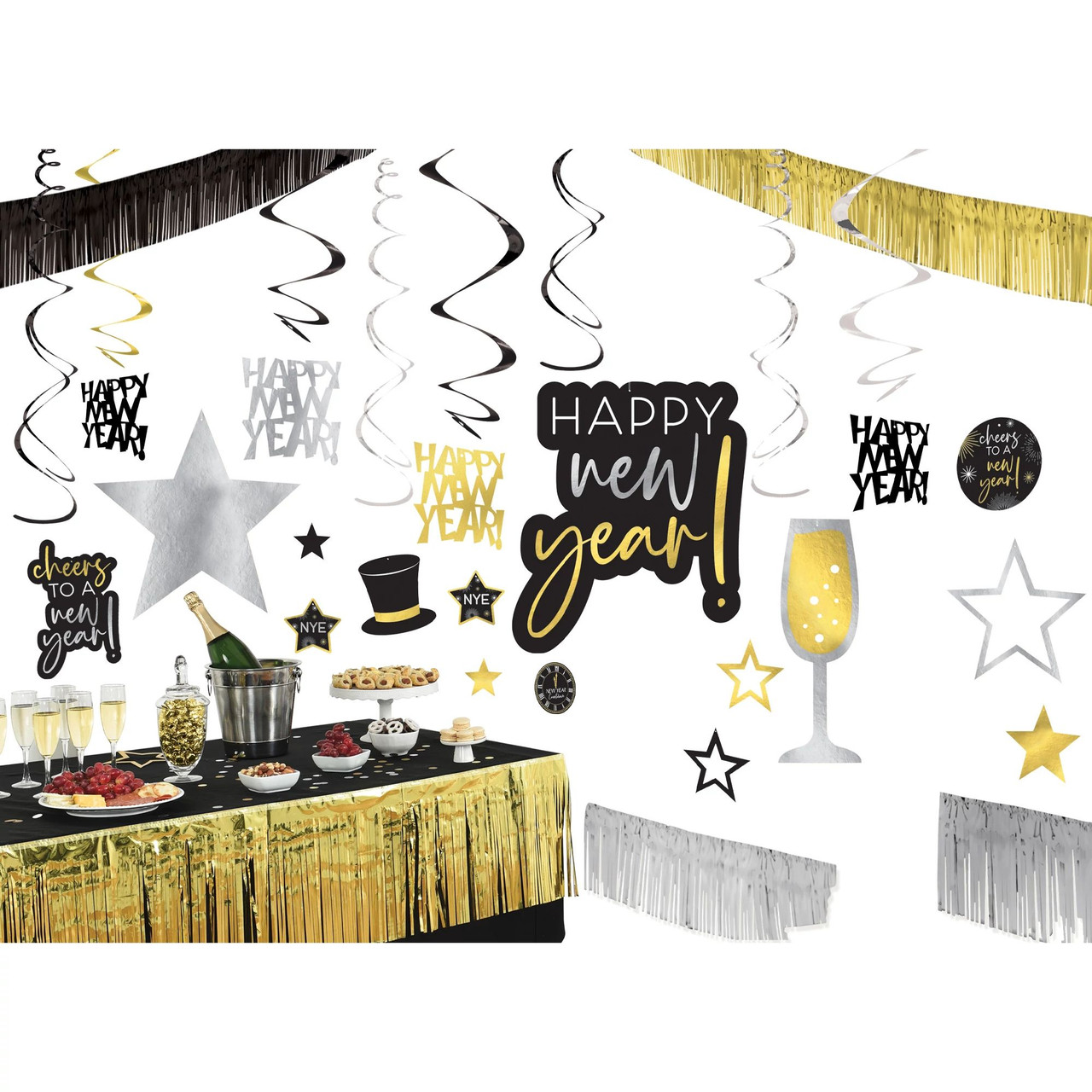 New Year's Giant Room Decorating Kit