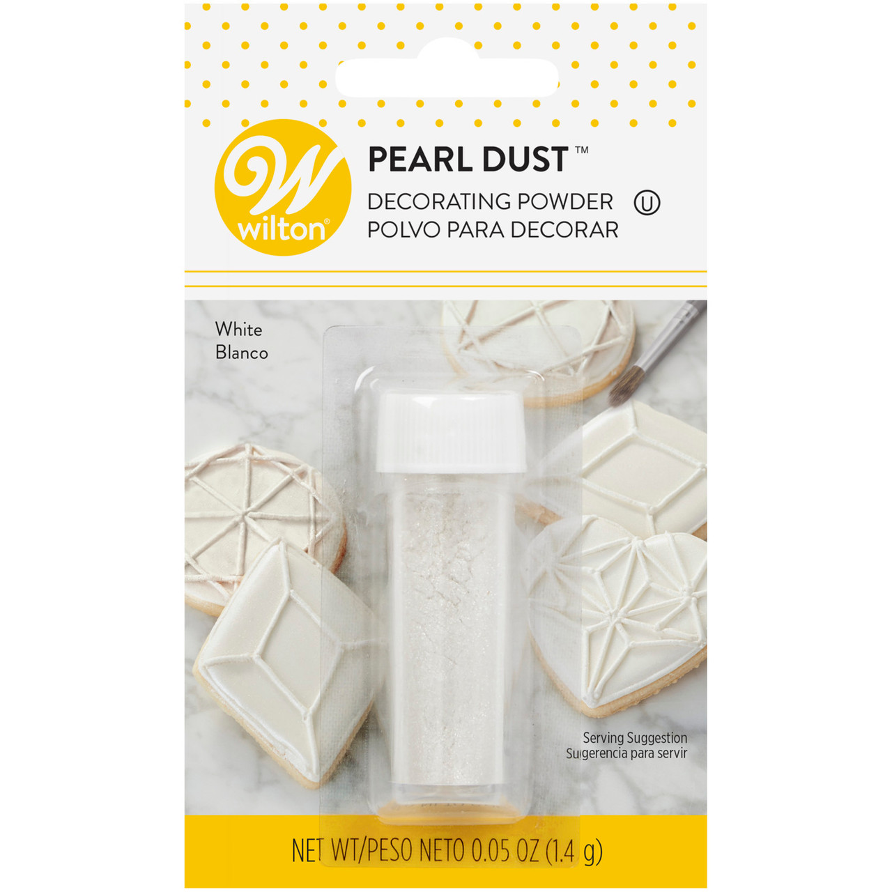 Wilton White Pearl Dust