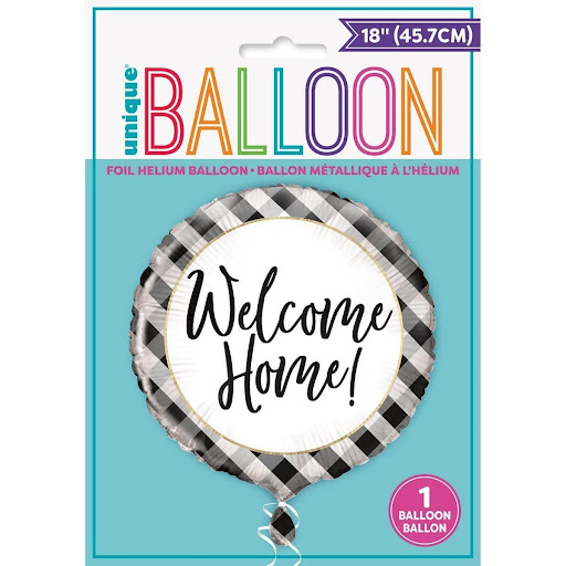 Welcome Home Foil Balloon 18"