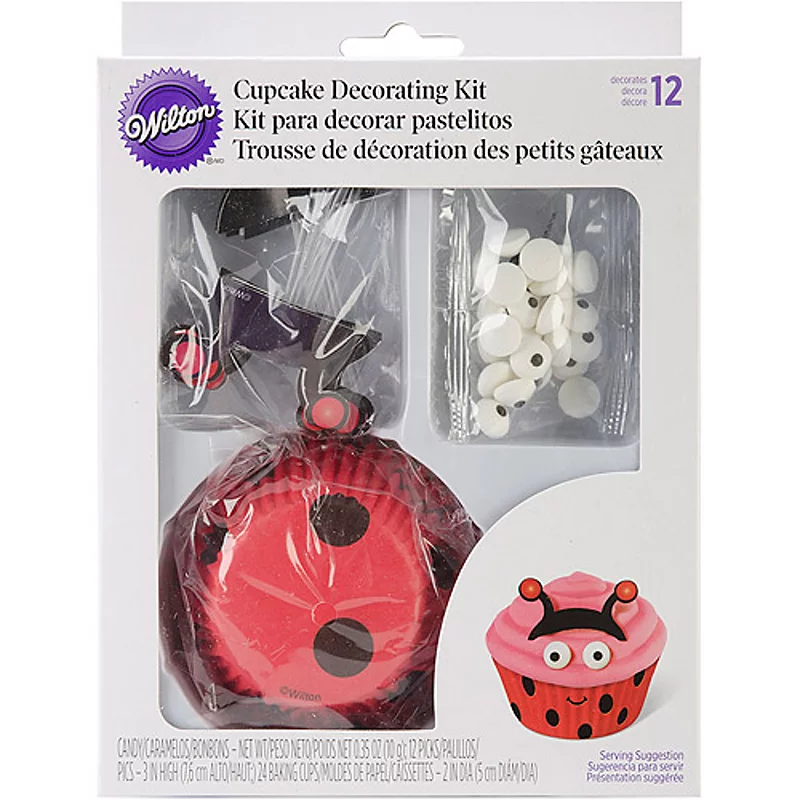 Wilton Cupcake Decorating Kit (Lady Bug)