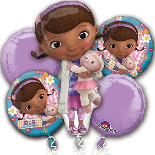 Disney Doc McStuffins foil balloon bouquet