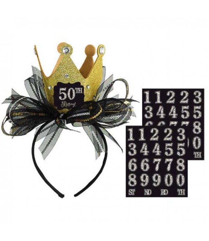 Happy Birthday Celebration Customizable Tiara Hea