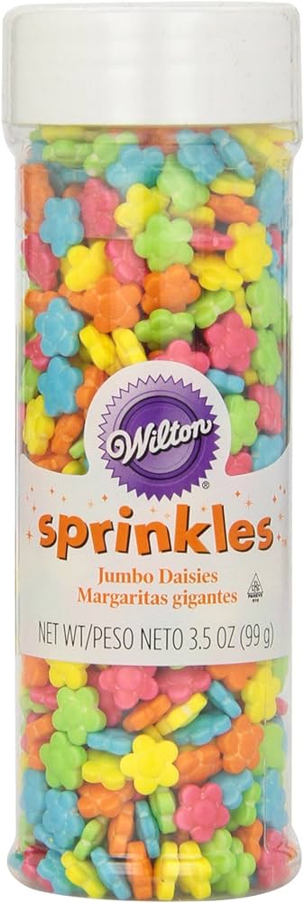 Wilton Sprinkles Daisies 3.5 oz