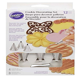 Wilton cookie decorating set 12pcs