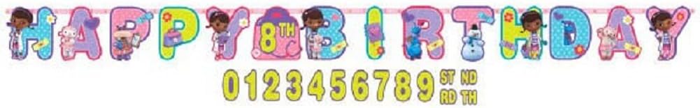 Doc McStuffins Happy Birthday Jumbo Letter Banner