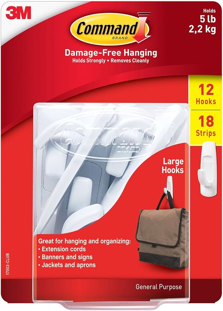 Command damage free hanging strips