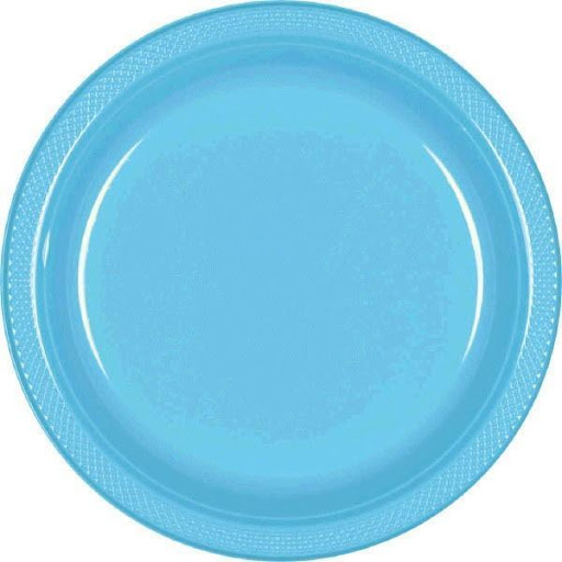 Caribbean Blue 20ct 7'' Plates