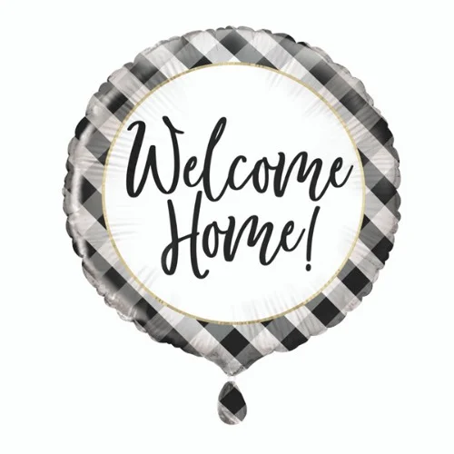 Welcome Home Foil Balloon 18"