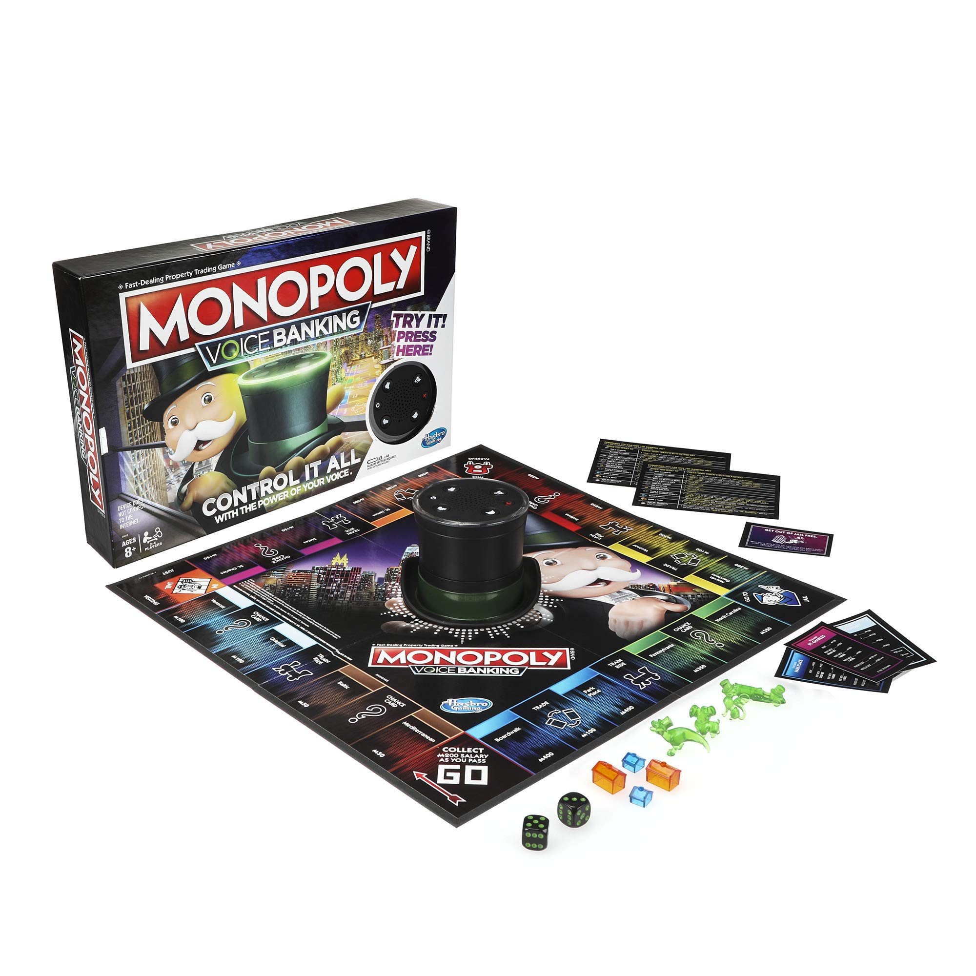 Monopoly Voice Banking Electronic Family Board Ga