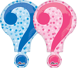 Gender Reveal Foil Balloon