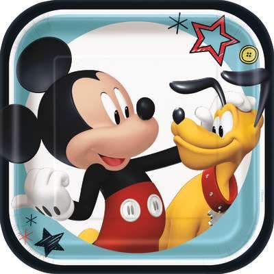 Mickey Mouse 7'' 8ct Dessert Plate