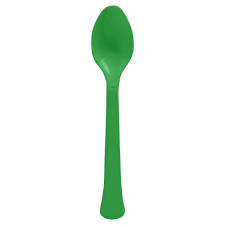 Spoons 50ct Festive green