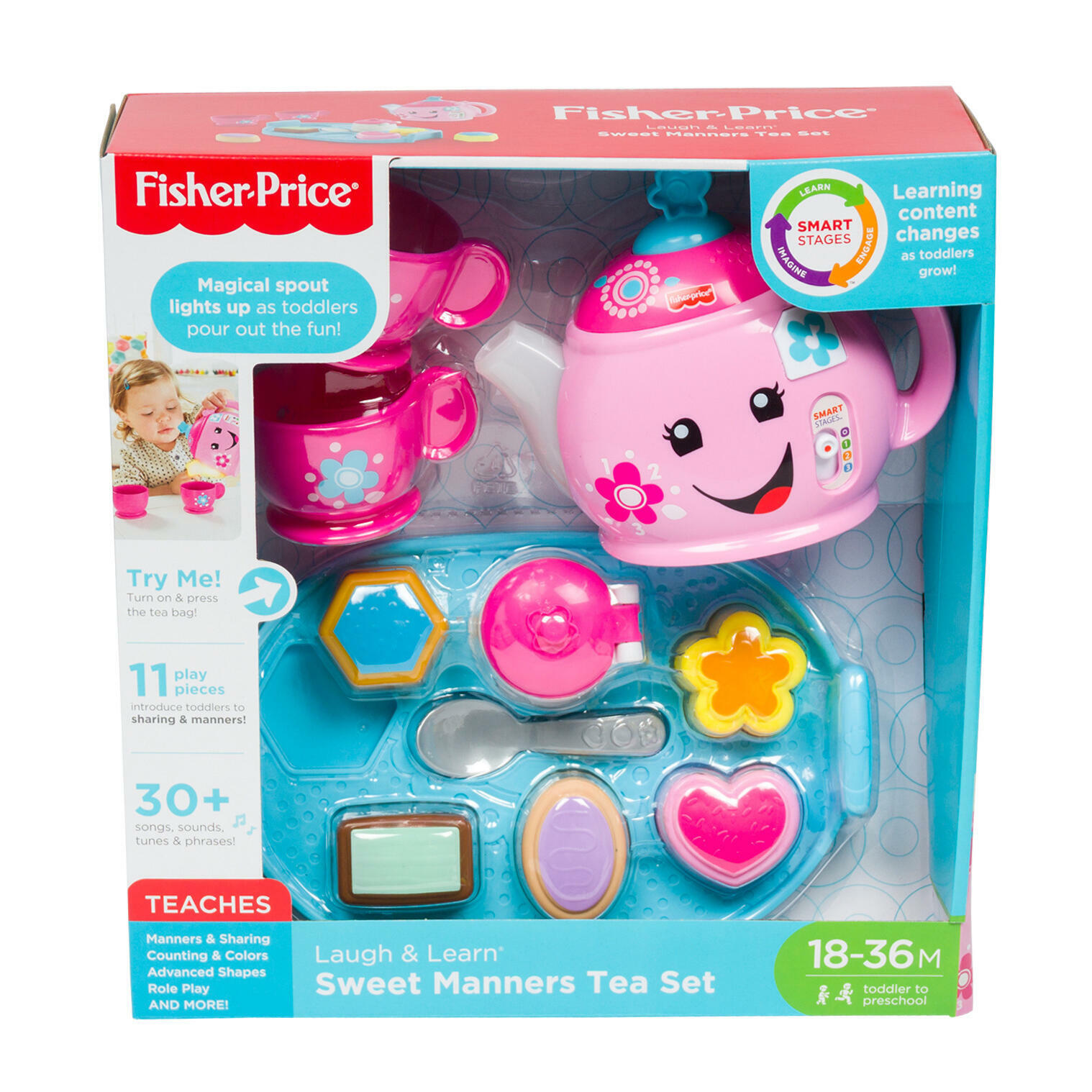 FisherPrice Laugh & Learn Sweet Manners Tea Set