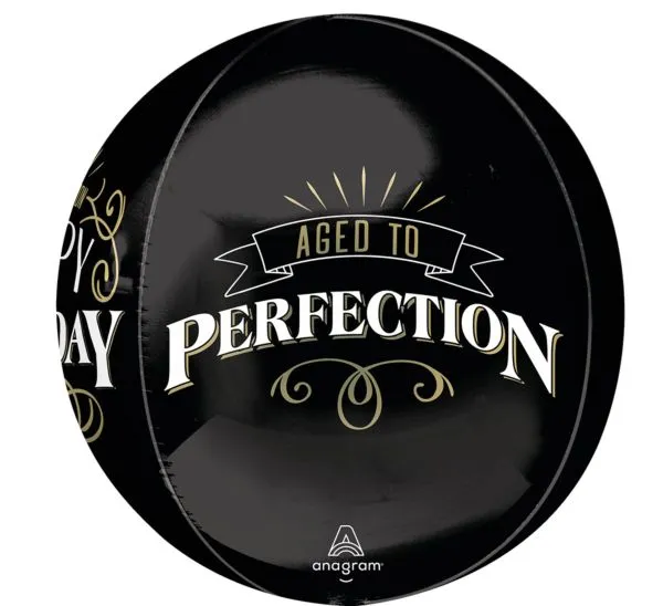 15" Better With Age Orbz Balloon