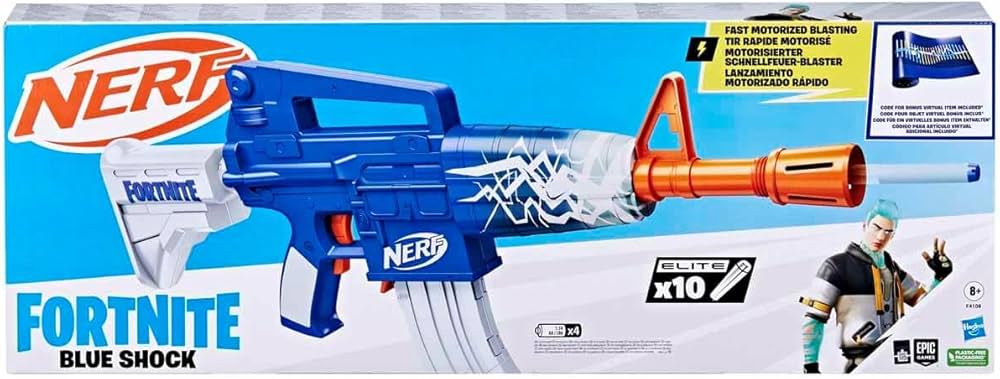 Nerf Fortnite Blue Shock