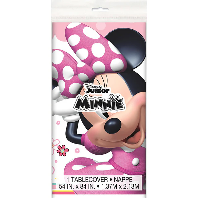 Minnie Mouse Tablecover 54inx84in