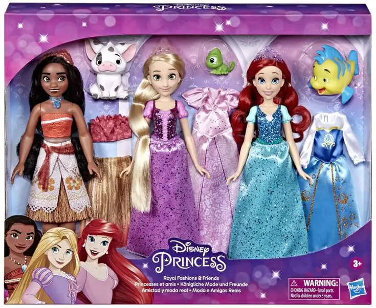 Disney Princess Royal Fashion & friends Set