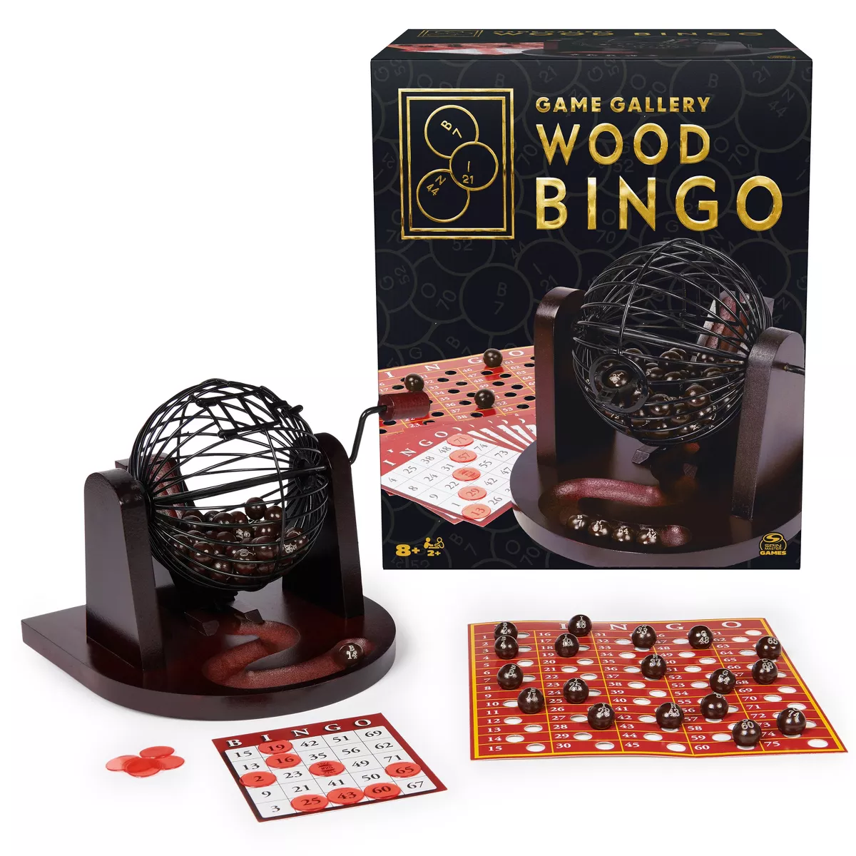 Wood Bingo Set